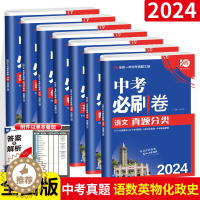 [醉染正版]2024 中考必刷卷真题分类集训数学语文英语物理化学地理生物历史道德与法治全国通用中考总复习中考必刷卷中考试