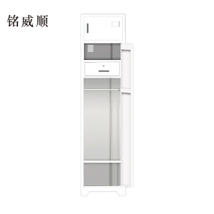 MINGWEISHUN铭威顺员工储物柜文件柜存放柜子更衣柜单门更衣柜