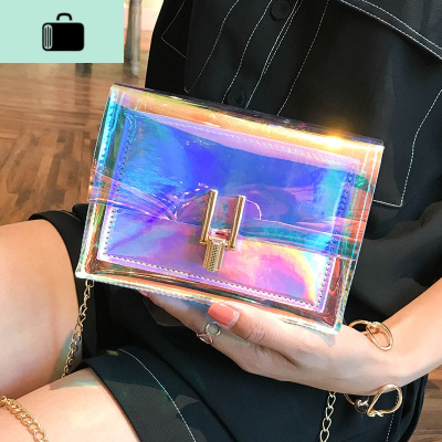 包包女新款韩版斜跨小方包链条包女单肩包小方包社会包包女学生NEW LAKE女士单肩包