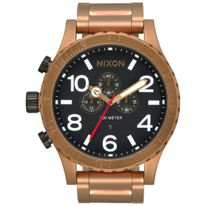 Nixon 51-30 Chrono尼克松欧美腕表正品时尚休闲上新男款黑金手表