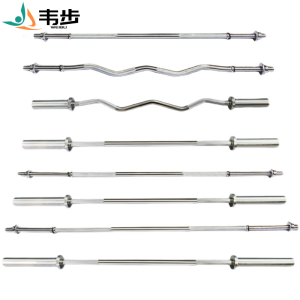 韦步杠铃杆抓举举重杠直杆奥杆曲杆可搭配哑铃片杠铃片