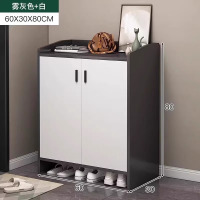 鞋柜收纳柜一体靠墙家用门口玄关柜子多层储物柜入户简易鞋架