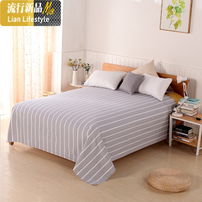 棉加厚加密老粗布床单棉夏季双人学生宿舍土布帆布夏凉席 三维工匠