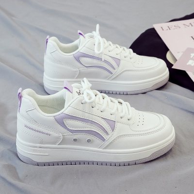 述雅2021春季新款百搭小白鞋空军一号板鞋运动休闲老爹女鞋ins潮
