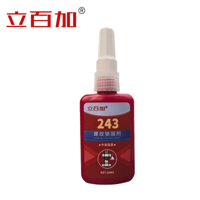 立百加 243螺纹锁固剂 50mL 支