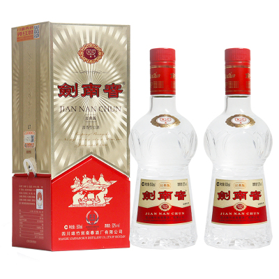 剑南春佛光剑经典版 52度500ml*2瓶浓香型白酒