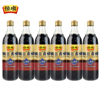 恒顺镇江香醋三年陈580ml*6瓶 纯粮酿造食醋