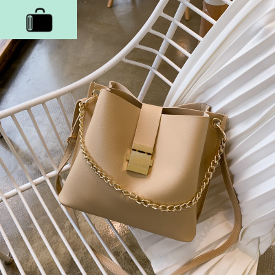 上新女包水桶包2020夏天复古百搭ins单肩包高级感洋气小众斜挎包NEW LAKE女士单肩包