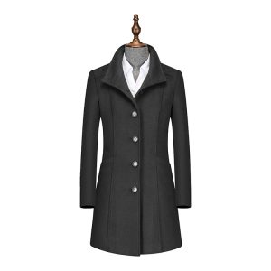 天鸣 中长款女款50羊毛TM5001大衣 155-175 件 155-175 下单请备注尺码