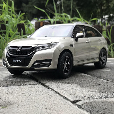 1：18原厂本田CRV2017款XRV汽车模型车模本田URV越野车模型新款十代思域车模URV金色