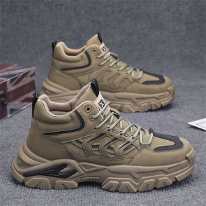 男士25年四季可穿新款舒适松紧带时尚潮流百搭日常圆头男款休闲鞋