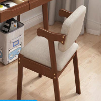 绵冠(MIANGUAN)实木餐椅家用书桌椅简约办公久坐卧室电脑学习凳宿舍写字靠背椅子