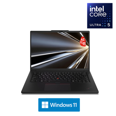 ThinkPad P14s 02CD 14.5英寸高性能AI PC轻薄设计师办公本英特尔酷睿 定制 Ultra5-225H 32G内存 2T固态 2.5K 90HZ