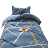 安琪尔全棉职工宿舍床单被套舒逸三件套160*210套