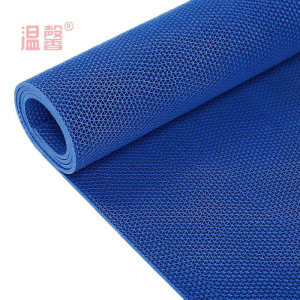温馨 镂空防滑垫 蓝色4mm*1.2m宽 米