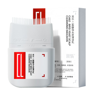 采乐头皮清洁乳二裂酵母精华头皮预洗清洁梳止痒去屑80ml