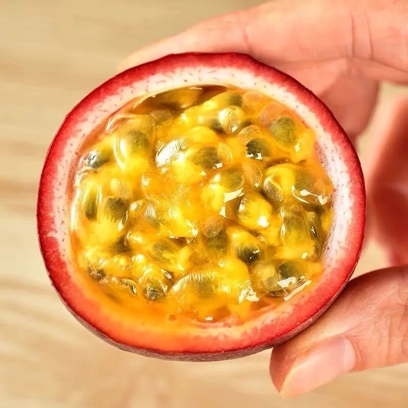 【送开果器】广西百香果批发果酱新鲜现摘 紫香鸡蛋果 净重1斤大果6个