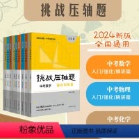 全套9册 初中通用 [正版]2024挑战压轴题 中考冲刺系列 轻松入门篇 精讲解读篇 强化训练篇 数学 物理 化学 初中