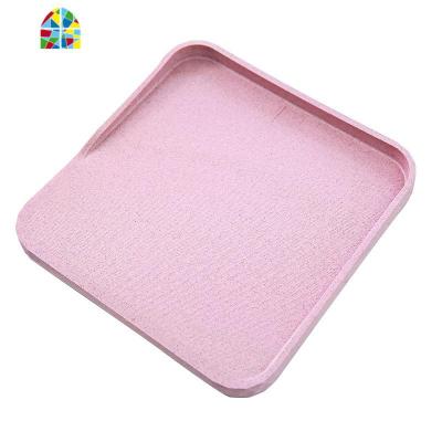 家用砧板大小切菜板稻壳案板水果刀面板宝宝辅食粘板 FENGHOU 北欧粉[加入收藏优先发