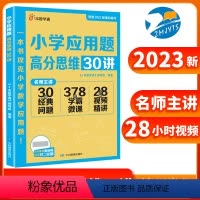 小学通用 [正版]一题一讲e本智学通小学数学应用题高分思维30讲 28小时视频讲解378节学霸微课30讲经典问题小学一二