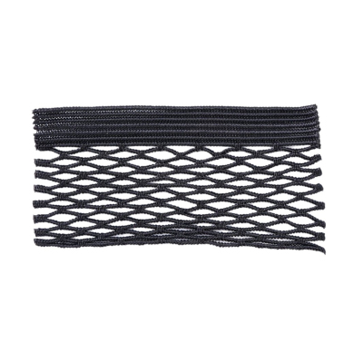 赞属 服装辅料菱形网 黑色 米