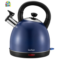 电热水壶304不锈钢烧水壶家用大容量水壶自动断电快壶 FENGHOU 2L/抹茶绿