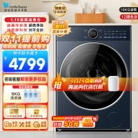 小天鹅小乌梅2.0高奢版滚筒洗衣机10KG 超微净泡水魔方 纯平全嵌1.15高洗净比 减震净科技 智投 TG10DE60