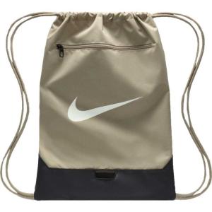 Nike/耐克双肩背包女简约健身束口包轻便运动休闲旅行 bag beige(beige_/_black_/_white)