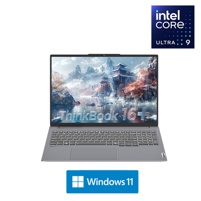 ThinkPad ThinkBook 16+ 03CD 16英寸标压便携轻薄笔记本电脑 (酷睿Ultra9 185H 32G内存 1T固态 RTX4060独显 3.2K)