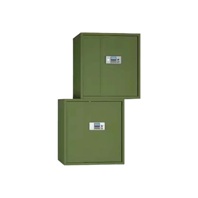阿拉贡军绿色保密柜电子密码文件柜保险柜国保指纹锁分体资料档案矮柜分体双节保密柜(电子锁)