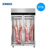 星星KSC-1271M2-X挂肉柜944升商用鲜肉保鲜柜冷冻柜市冷鲜柜猪肉牛肉羊肉冷藏展示柜立式生肉柜市商场专用