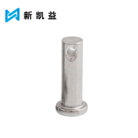 新凯益 304不锈钢平头带孔圆柱销 X3*55 个