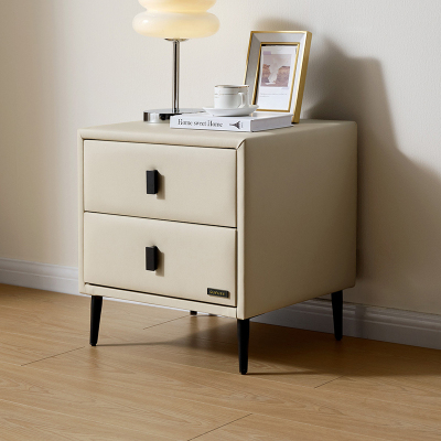 全友家居现代简约床头柜卧室床边储物收纳柜2024新款小柜子