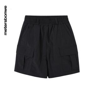 [1件5折价:59.5]美特斯邦威女工装梭织短裤