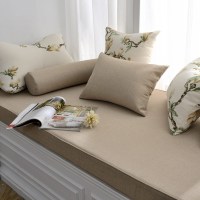 家柏饰(CORATED)高密度海绵飘窗垫窗台垫定做沙发垫北欧阳台垫榻榻米可机卡座 3号色 18cm飘窗垫