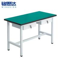 铭思达轻型防静电工作台120*60*75cm双抽张