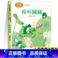 [人教版]荷叶圆圆(一年级下) [正版]人教版课文作家作品系列一年级上下册小学生课外阅读书籍经典书目青蛙写诗影子雨点儿雪