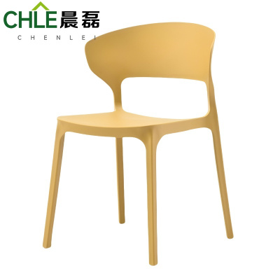 晨磊 塑料椅 土黄色(52cm) 把