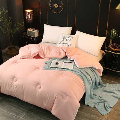 纯色4斤磨毛大豆纤维春秋被1.5*2.0m