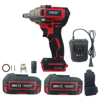 柯耐欧工业级充电式无刷锂电电动冲击扳手1/2方头400N.m