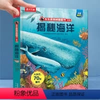 揭秘翻翻书系列-揭秘海洋 [正版] 揭秘海洋3d立体书儿童翻翻书系列第一辑3-6-8-10岁以上海底动物世界科普百科全书