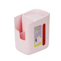 茶花 多功能收纳纸巾盒/个