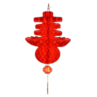 锦瑞星新年节日创意挂件加厚蜂窝灯笼J40#/个