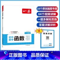 初中数学函数 初中通用 [正版]2025新版七八九年级初中数学函数中考数学 789年级数学专项专题训练讲解函数的基础一次