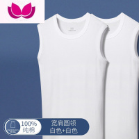 七斓男士v领宽肩背心不变形内穿打底坎肩T恤无袖睡衣马甲汗衫