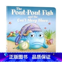 [正版]英文原版绘本 Pout-Pout Fish And The Can'T-Sleep 噘嘴鱼和睡不着的人 英文版