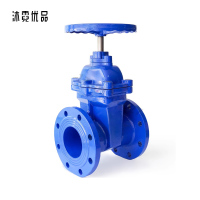 沐霓优品 暗杆软密封法兰闸阀门DN65 /个