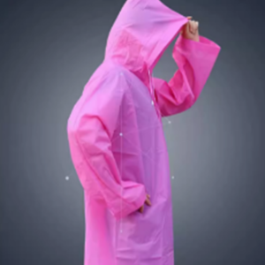 EVA雨衣非一次性成人儿童便携式旅游景区户外漂流旅游加厚全身男女长款防水雨衣