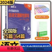 [正版]2024高考必刷题分题型强化古诗文理解性默写 理想树全国卷专练高三高中语文总复习专项训练真题复习划重点资料高中