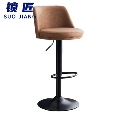 锁匠 高脚椅 棕色 把